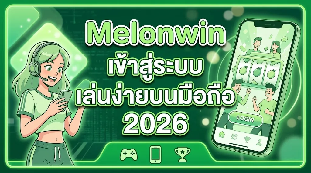 Melonwin เข้าสู่ระบบ เล่นง่ายบนมือถือ 2026